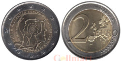 Нидерланды. 2 евро 2013 год. 200 лет Королевству.