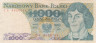  Бона. Польша 1000 злотых 1979 год. Николай Коперник. (F) 