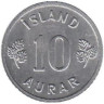  Исландия. 10 эйре 1973 год. 