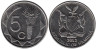  Намибия. 5 центов 2012 год. Алоэ. 