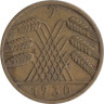  Веймарская республика. 10 рейхспфеннигов 1930 год. (J) 