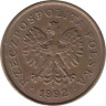  Польша. 5 грошей 1992 год. 