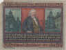  Бона. Германия. Хёкстер 50 пфеннигов 1921 год. Библиотекарь. Нотгельд. (F) 