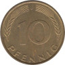  ФРГ. 10 пфеннигов 1993 год. (J) 
