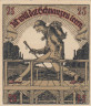  Бона. Германия. Прец 25 пфеннигов 1921 год. Нотгельд. (VF) 