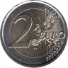  Италия. 2 евро 2026 год. 800 лет со дня смерти Франциска Ассизского. 