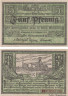  Бона. Германия. Ванцлебен 5 пфеннигов 1918 год. Нотгельд. (VF) 