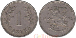 Финляндия. 1 марка 1932 год.