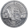  Соломоновы острова. 2 доллара 2022 год. Королева пиратов - Мэри Рид. 