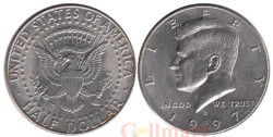 США. 1/2 доллара (50 центов) 1997 год. Джон Кеннеди. (D)