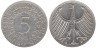  Германия (ФРГ). 5 марок 1951 год. (F) 