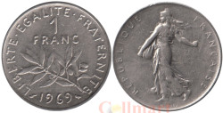 Франция. 1 франк 1969 год. Сеятельница.