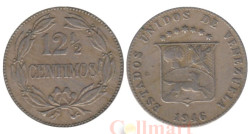 Венесуэла. 12,5 сентимо 1946 год. 