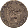  Жетон 2015 год. Coins 2015— VI Международная нумизматическая выставка и конференция в Москве. 