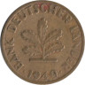  ФРГ. 5 пфеннигов 1949 год. (G) 