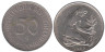  ФРГ. 50 пфеннигов 1985 год. (G) 