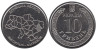  Украина. 10 гривен 2025 год. Донецкая область. 