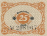  Бона. Германия. Глаухау 25 пфеннигов 1919 год. Нотгельд. (XF) 