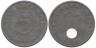  Германия - Третий рейх. 5 рейхспфеннигов 1943 год. (A) 