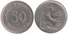  ФРГ. 50 пфеннигов 1975 год. (F) 
