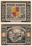  Бона. Германия. Ахаус 50 пфеннигов 1921 год. Нотгельд. (XF) 