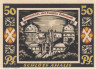  Бона. Германия. Ахаус 50 пфеннигов 1921 год. Нотгельд. (XF) 