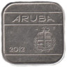  Аруба. 50 центов 2012 год. 