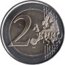  Испания. 2 евро 2022 год. 35 лет программе Эразмус. 
