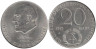  ГДР. 20 марок 1973 год. Отто Гротеволь. 