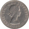  Великобритания. 6 пенсов 1963 год. 
