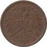  Австрия. 2 геллера 1914 год. 