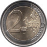  Франция. 2 евро 2014 год. 70 лет высадке в Нормандии (D-Day). 