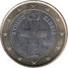  Кипр. 1 евро 2008 год. Помосский идол. 