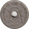  Бельгия. 5 сантимов 1922 год. ROYAUME DE BELGIQUE 