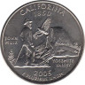  США. 25 центов 2005 год. Квотер штата Калифорния. (D) 