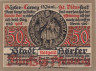  Бона. Германия. Хёкстер 50 пфеннигов 1921 год. Святой Вит. Нотгельд. (XF) 