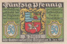  Бона. Германия. Брунсбюттельког 50 пфеннигов 1922 год. Нотгельд. (XF) 