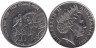  Австралия. 20 центов 2005 год. 60 лет со дня окончания Второй мировой войны. 