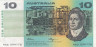  Бона. Австралия 10 долларов 1989 год. Говард Гринуэй, Генри Лоусон. (VF) 