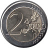  Ирландия. 2 евро 2022 год. 35 лет программе Эразмус. 