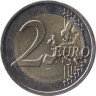  Литва. 2 евро 2021 год. Герб Литвы - Витис. 