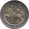  Литва. 2 евро 2021 год. 