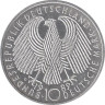  Германия (ФРГ). 10 марок 1989 год. 40 лет ФРГ. 