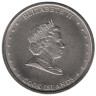  Острова Кука. 50 центов 2010 год. Парусник. 