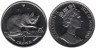  Остров Мэн. 1 крона 1999 год. Кошки - Британская короткошерстная кошка. 