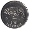  Мозамбик. 100 метикалов 1994 год. Креветка. 