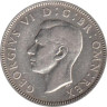  Великобритания. 1 шиллинг 1940 год. Английский шиллинг - лев, стоящий на короне. 