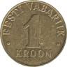  Эстония. 1 крона 2003 год. 