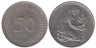  ФРГ. 50 пфеннигов 1986 год. (G) 