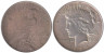  США. 1 доллар 1924 год. Мирный Доллар. (Без отметки монетного двора). 